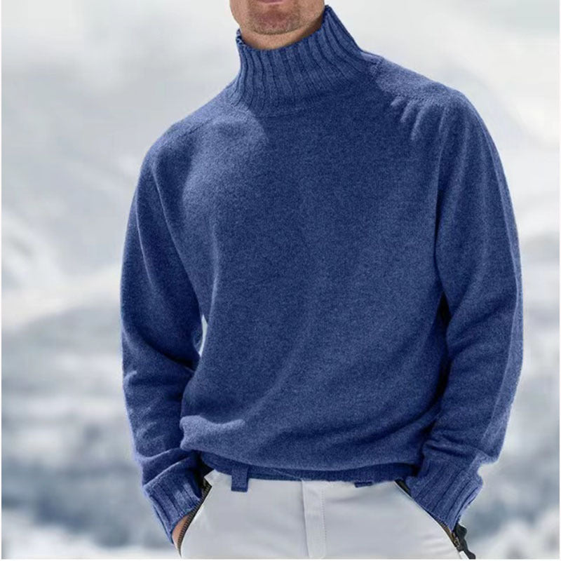 Amadeo | Elegant High-Neck Sweater - Savile & Sage
