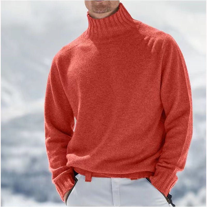 Amadeo | Elegant High-Neck Sweater - Savile & Sage