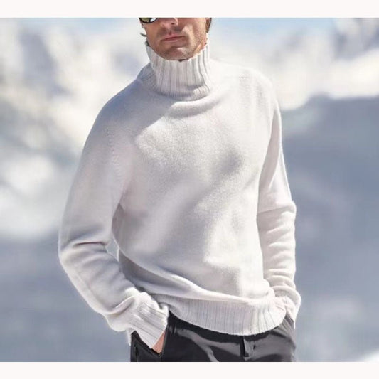 Amadeo | Elegant High-Neck Sweater - Savile & Sage