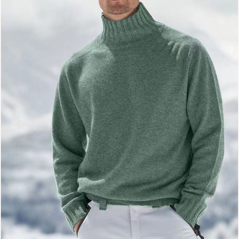 Amadeo | Elegant High-Neck Sweater - Savile & Sage