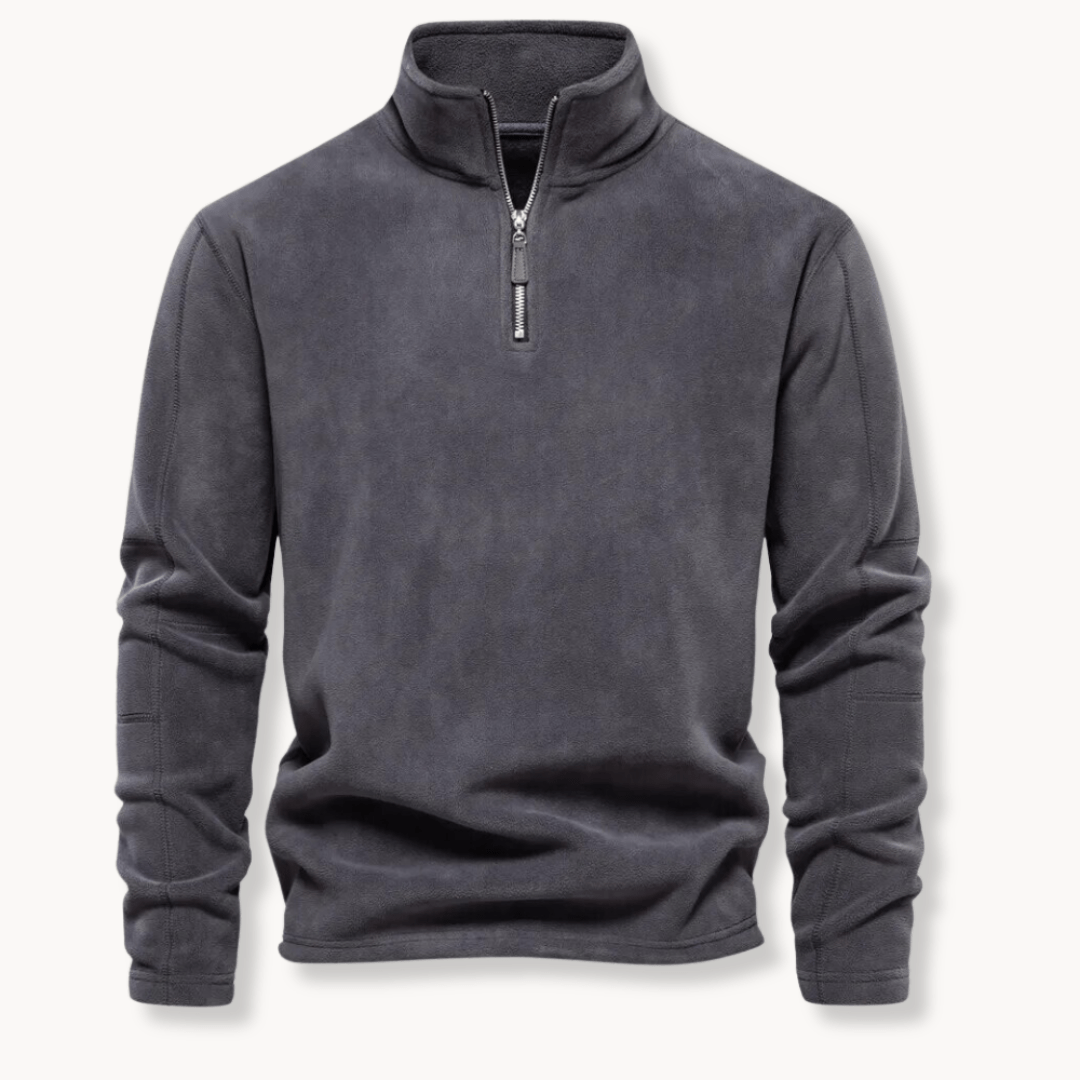 George | Classic Zipper Fleece Sweater