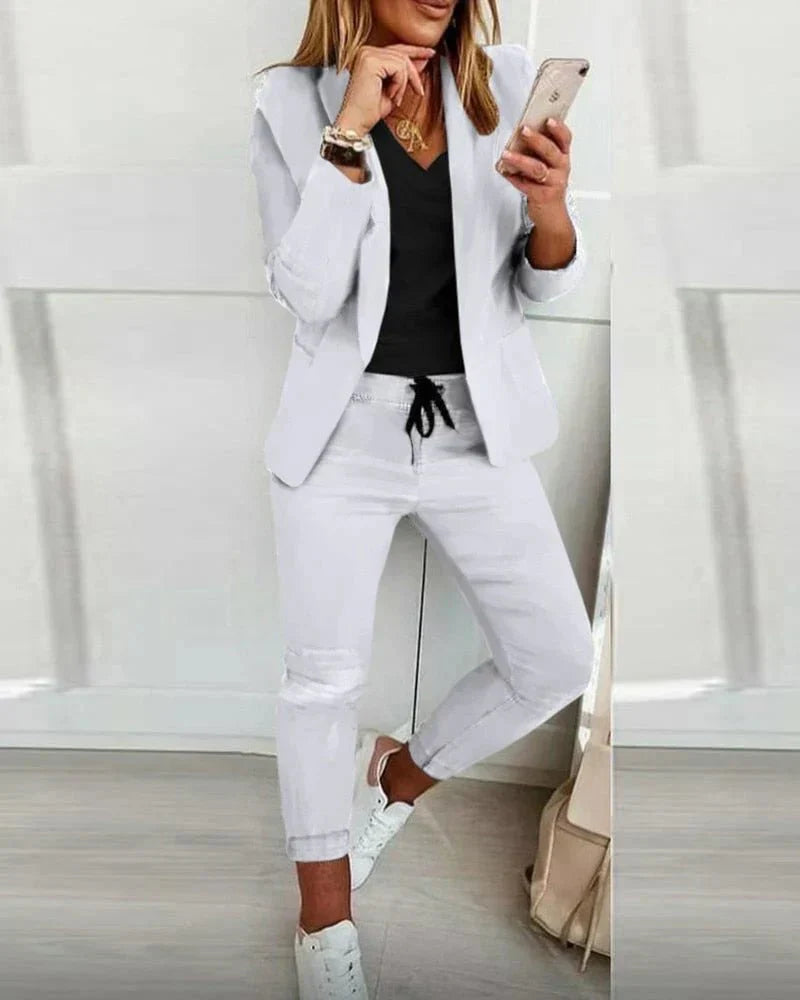 Marley | Casual Jogger Blazer Set - Savile & Sage