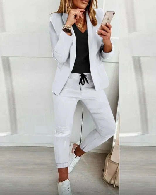 Marley | Casual Jogger Blazer Set - Savile & Sage