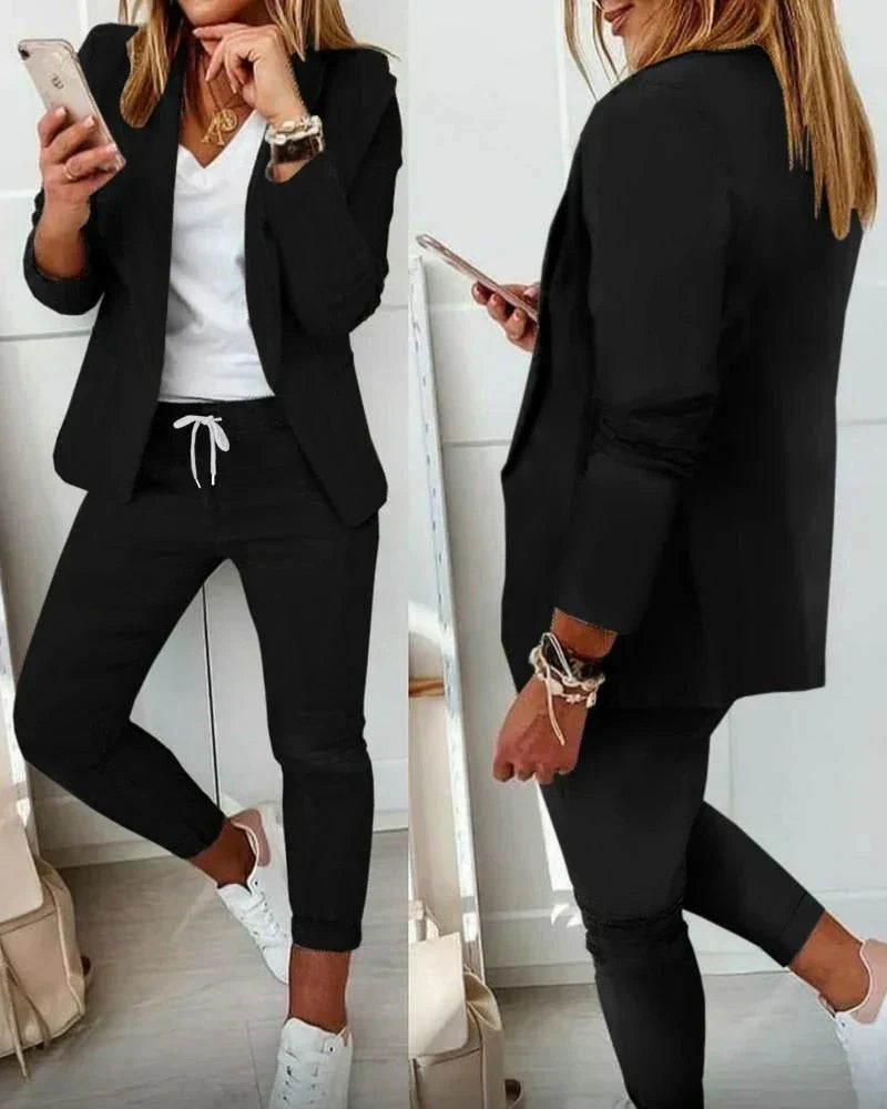 Marley | Casual Jogger Blazer Set - Savile & Sage