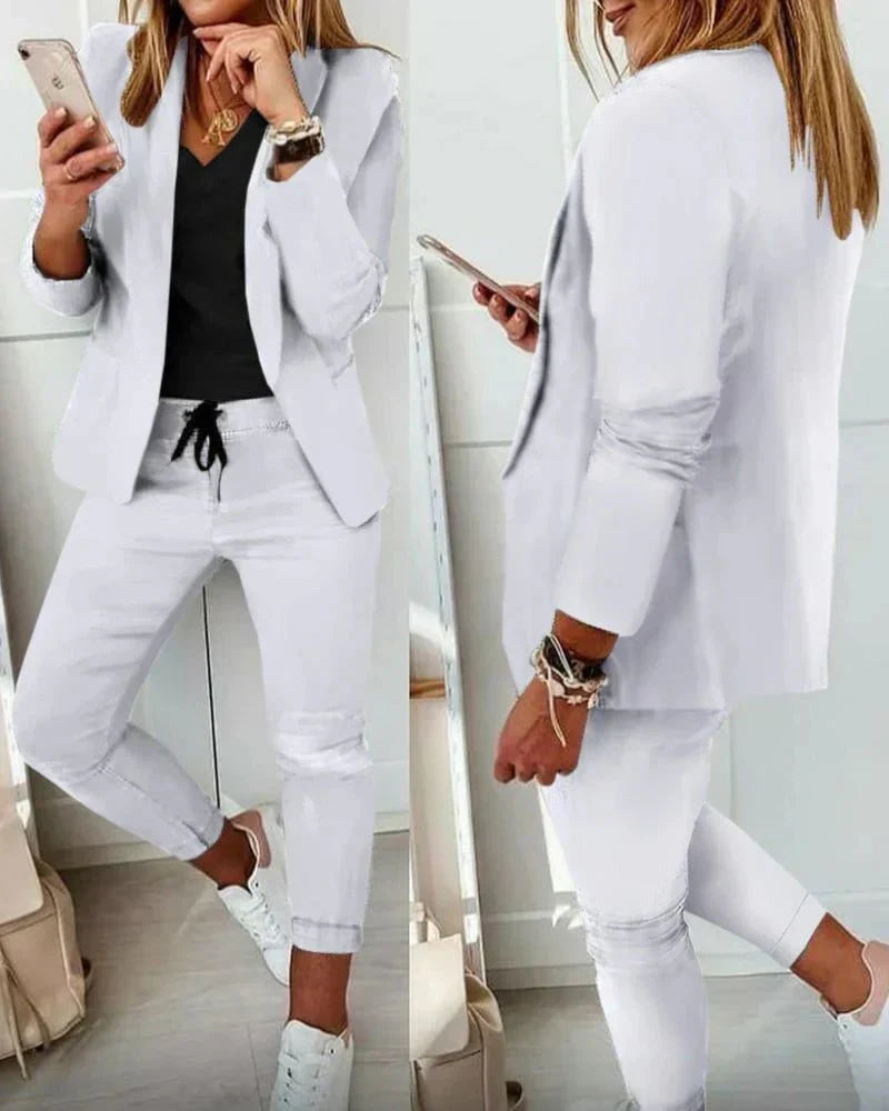 Marley | Casual Jogger Blazer Set - Savile & Sage