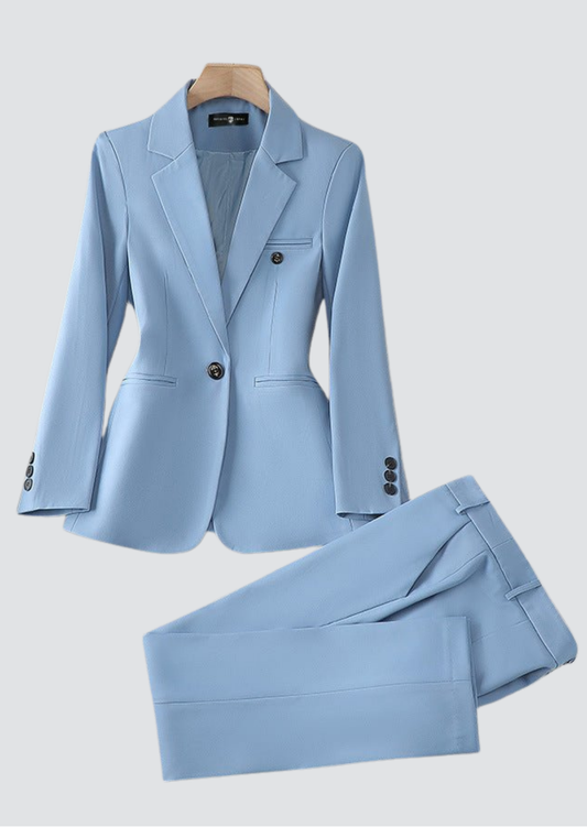 Claudia | Effortless Stylish Blazer Trousers Set