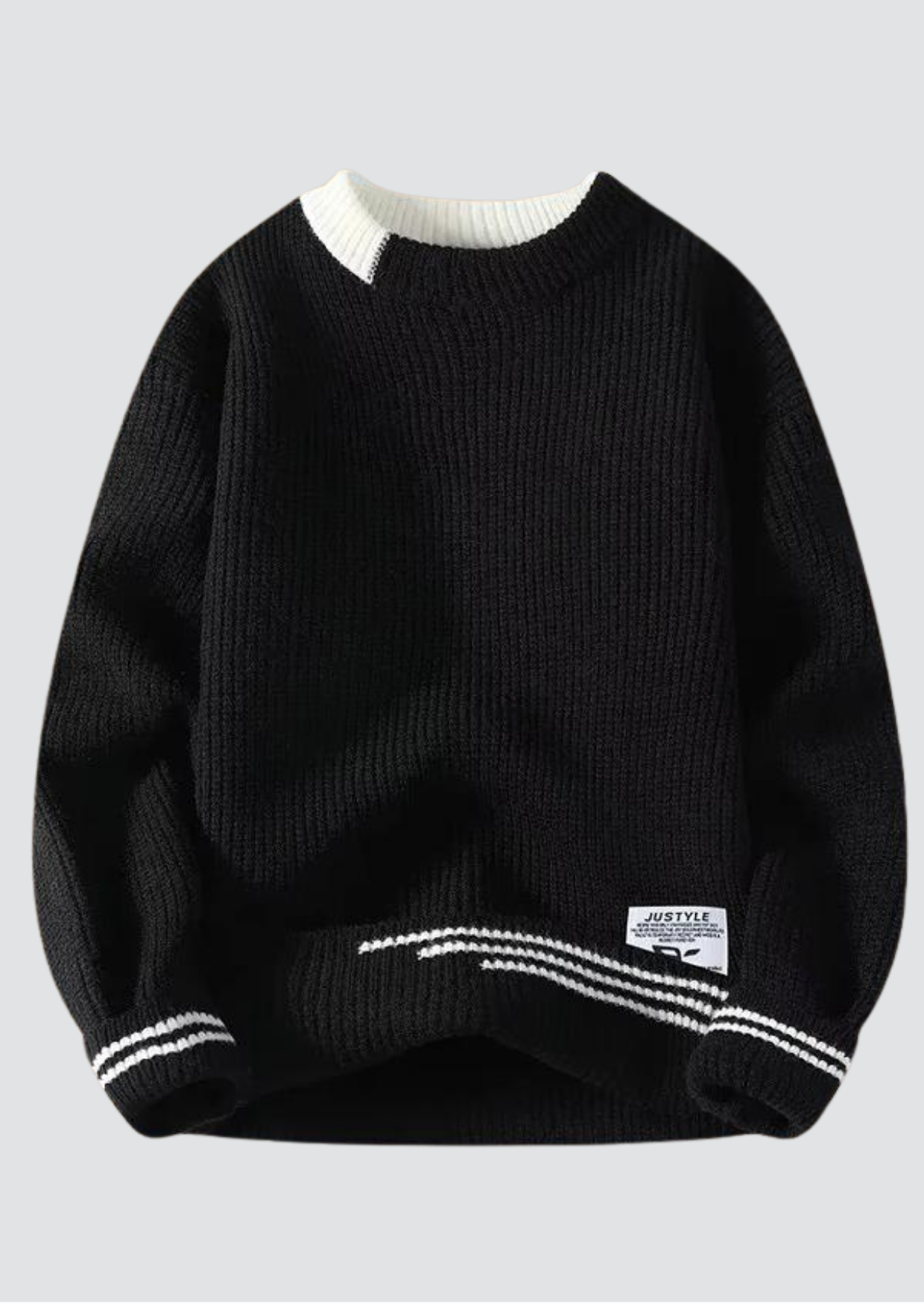 Brent - Round Neck knitted Sweater