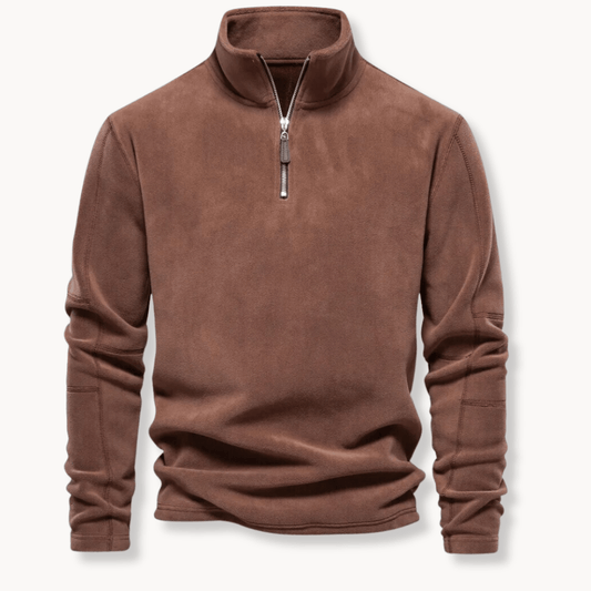 George | Classic Zipper Fleece Sweater