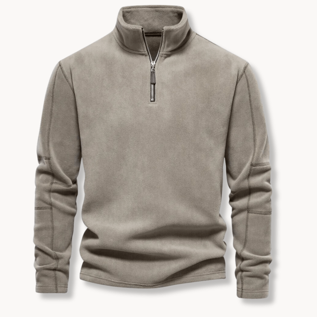 George | Classic Zipper Fleece Sweater