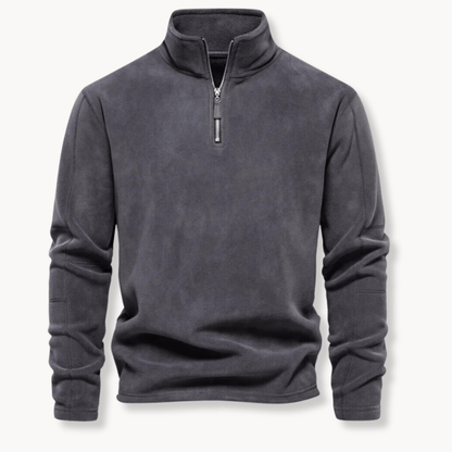 George | Classic Zipper Fleece Sweater