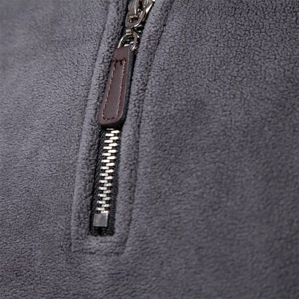 George | Classic Zipper Fleece Sweater